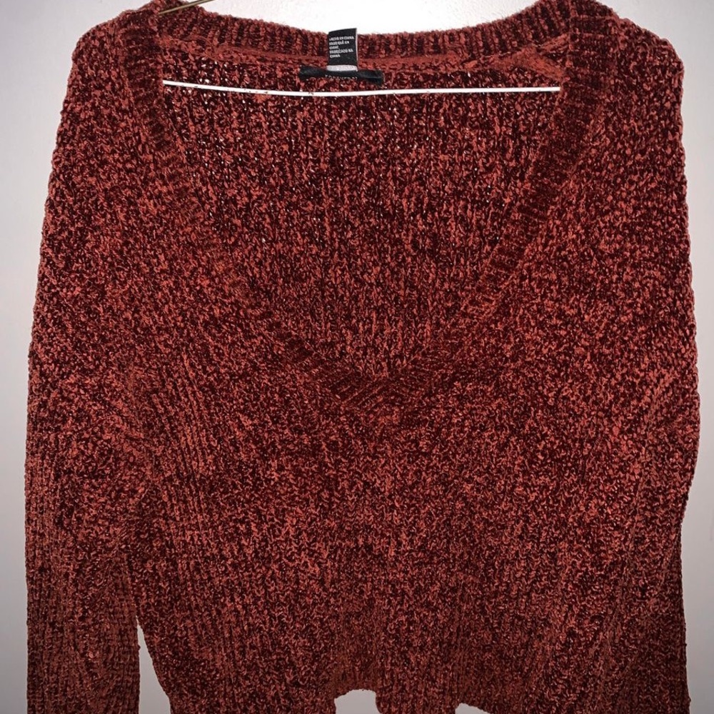 Forever 21 Burt orange sweater
